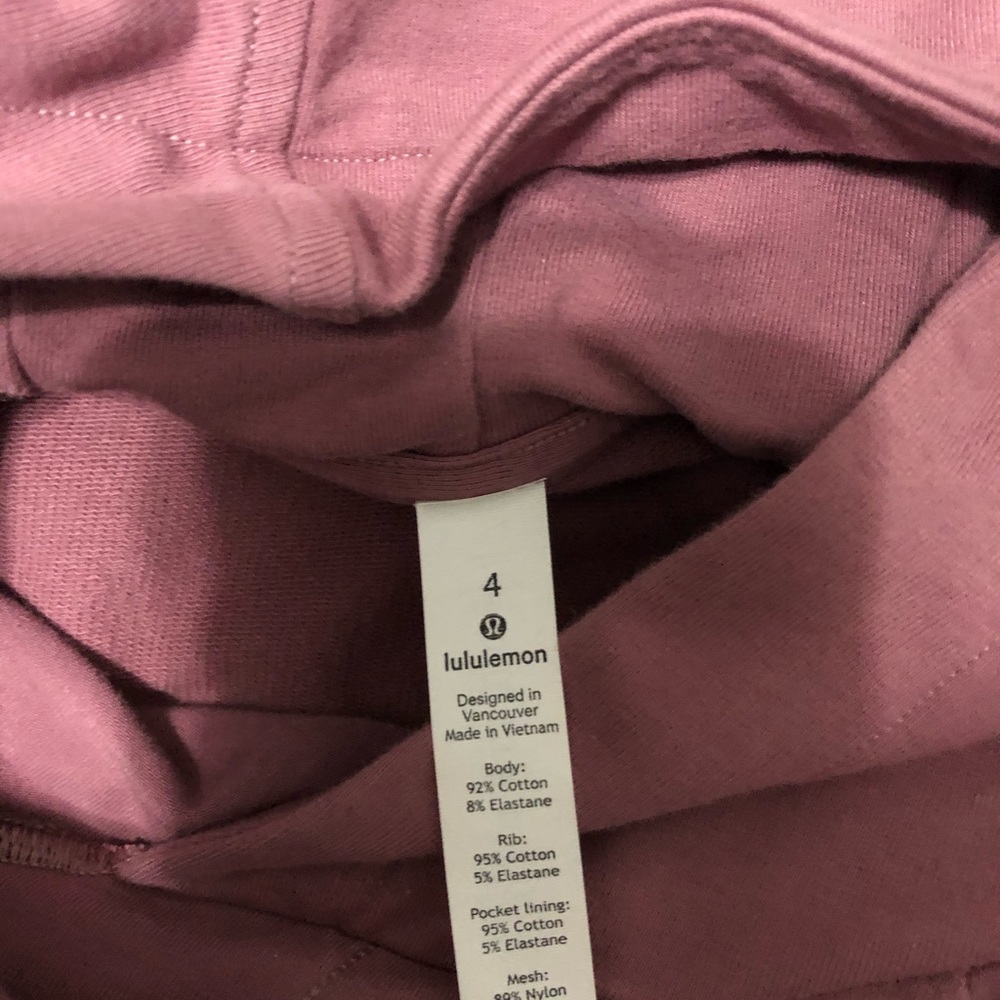 Purple Lululemon Sweatshirt Size 4